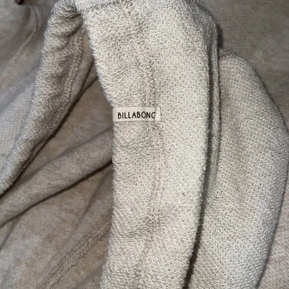 Billabong Striped Open-Front Hooded Cardigan Sweatshirt S/P - Picture 4 of 7